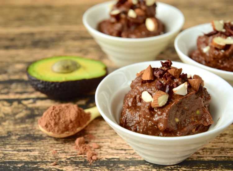 mousse d’avocat-cacao